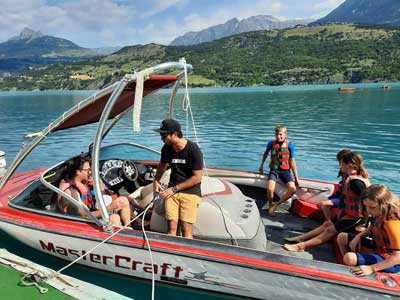 Initiation au ski nautique