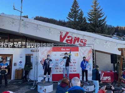 Podium FIS Speed Vars 2022