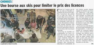 Dauphine Libéré : Bourse aux skis