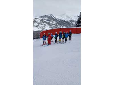 Groupe ski club Réallon